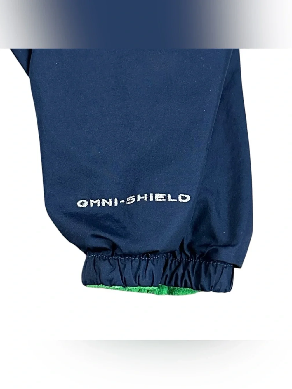 Columbia Omni-Shield Interchange Hooded Jacket Youth XL 14/16 Blue Green